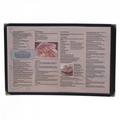 Single Panel Cafe Menu Cover (5 1/2"x8 1/2")